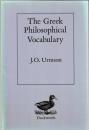 The Greek Philosophical Vocabulary