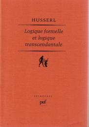 Logique formelle et logique transcendantale 
