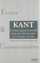 L'unique Argument Possible D'une Demonstration De L'existence De Dieu 