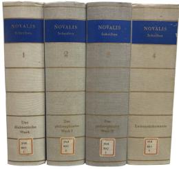 Novalis Schriften. Die Werke Friedrich von Hardenbergs Bd.1-4