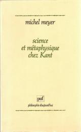 Science et métaphysique chez Kant