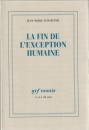 La fin de l'exception humaine