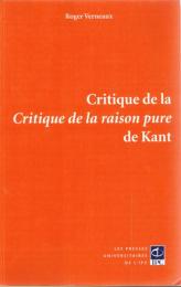 Critique de la Critique de la Raison Pured de Kant