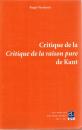 Critique de la Critique de la Raison Pured de Kant