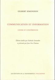 Communication et information : Cours et conférences