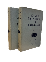 Kant's Metaphysic of Experience