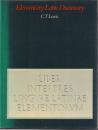 An Elementary Latin Dictionary : with Brief Helps for Latin Readers