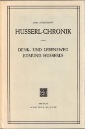 Husserl-Chronik: Denk- und Lebensweg Edmund Husserls (Husserliana Dokumente, 1)