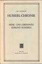 Husserl-Chronik: Denk- und Lebensweg Edmund Husserls (Husserliana Dokumente, 1)