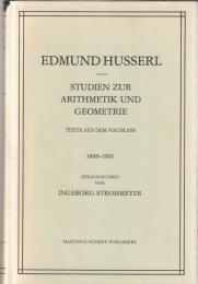 Studien zur Arithmetik und Geometrie: Texte Aus Dem Nachlass (1886–1901) 
