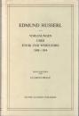 Vorlesungen über Ethik und Wertlehre, 1908-1914