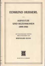 Aufsätze und Rezensionen (1890-1910)