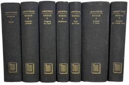 Aristoteles Werke Griechisch und deutsch und mit sacherklärenden Anmerkungen in 7 Bänden