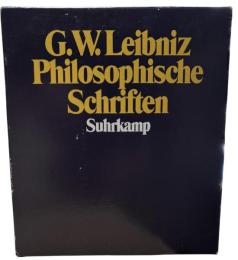 G.W.Leibniz Philosophische Schriften. 4 Bände in 6 Teilbänden