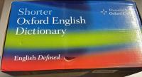 Shorter Oxford English Dictionary