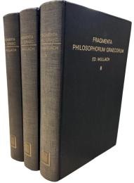 Fragmenta philosophorum Graecorum : collegit, recensuit, verit, annotationibus et prolegomenis illustravit, indicibus instruxit