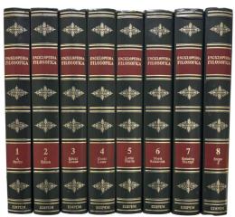 Enciclopedia filosofica. Ristampa Aggiornata della Seconda Edizione Interamente Rielaborata Vol. I-8
