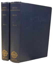 A History of Greek Mathematics