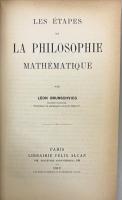 Les Étapes de la Philosophie Mathématique