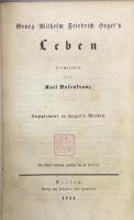 Georg Wilhelm Friedrich Hegel's Leben : Supplement zu Hegel's Werken