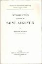 Introduction à l'étude de Saint Augustin