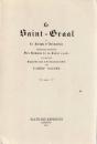 Le Saint-Graal ou Le Joseph d'Arimathie Première Branche Des Romans de la Table