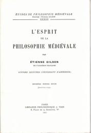 L'esprit de la philosophie médiévale