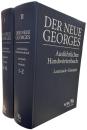 Der Neue Georges : Ausführliches Handwörterbuch Lateinisch-Deutsch. 2 Bde.