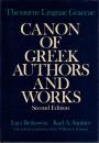 Thesaurus Linguae Graecae: Canon of Greek Authors and Works