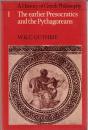 A History of Greek Philosophy Vol. I : The earlier Presocratics and the Pythagoreans
