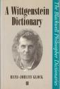 A Wittgenstein Dictionary