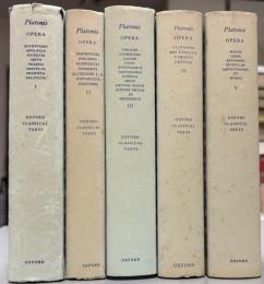 Platonis Opera in 5 vols. (Oxford Classical Texts)