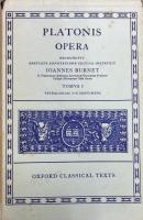 Platonis Opera in 5 vols. (Oxford Classical Texts)