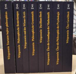 Wittgenstein Werkausgabe in 8 Bdn.