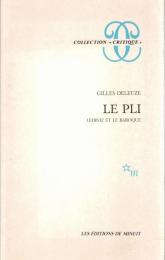 Le pli : Leibniz et le baroque