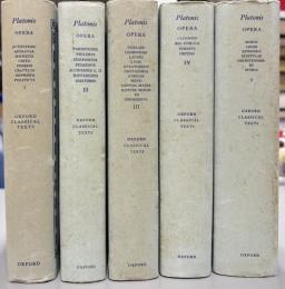 Platonis Opera in 5 vols. (Oxford Classical Texts)