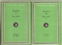The Laws Vol.I (Books I-VI), Vol.II (Books VII-XII)
 