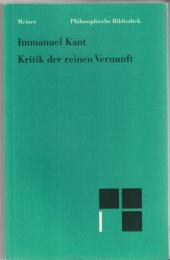 Kritik Der Reinen Vernunft