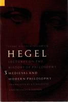 Lectures on the History of Philosophy