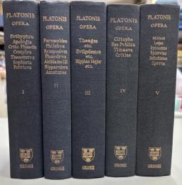 Platonis Opera in 5 vols. (Oxford Classical Texts)
