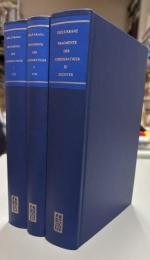 Die Fragmente der Vorsokratiker : Griechisch und Deutsch 3Bdn.