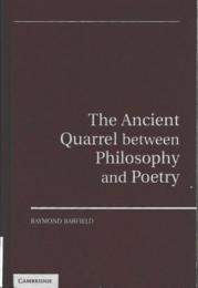 The Ancient Quarrel between Philosophy and Poetry