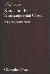 Kant and the Transcendental Object : A Hermeneutic Study