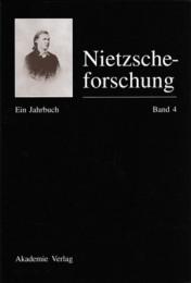 Nietzsche-Forschung : Eine　Jahresschrift Bd.4