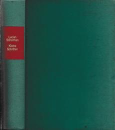 Lucian Scherman Kleine Schriften