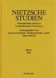 Nietzsche Studien : Internationales Jahrbuch fur die Nietzsche-Forschung 13冊セット