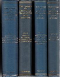 The Works of Aristotle Translated into English 12vols.set
