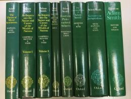 The Glasgow Edition of the Works and Correspondence of Adam Smith 7vols. 
 & Essays on Adam Smith 