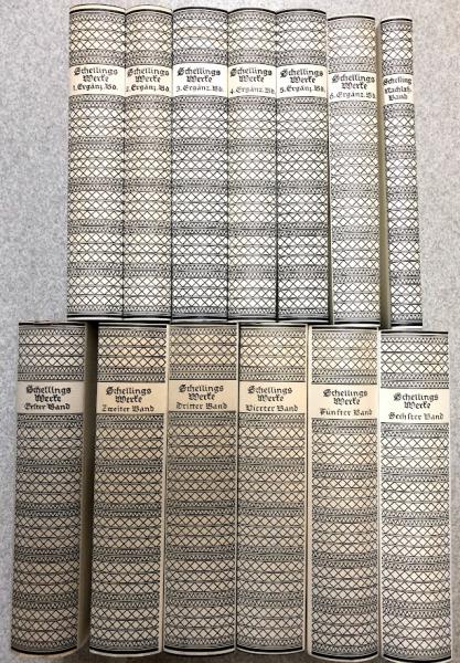 Schellings Werke Bd.1-6, Ergaenz.Bd.1-6, Nachlass Bd.(F.W.J.