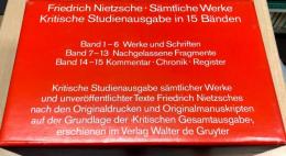 Friedrich Nietzsche Sämtliche Werke : Kritische Studienausgabe in 15 Bdn.